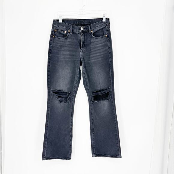 American Eagle Outfitters Denim - American Eagle 90s Bootcut Ripped Jean Size 4 Short
